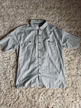 Patagonia Island Hopper Short Sleeve Button Down Shirt